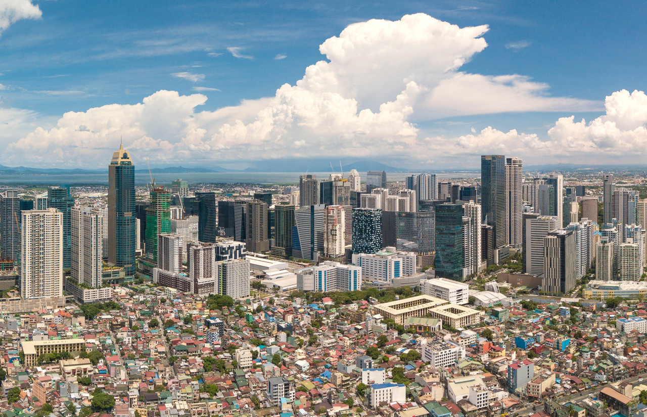 Manila, Philippines city landscape